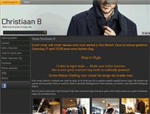 Tablet Screenshot of christiaan-b.nl